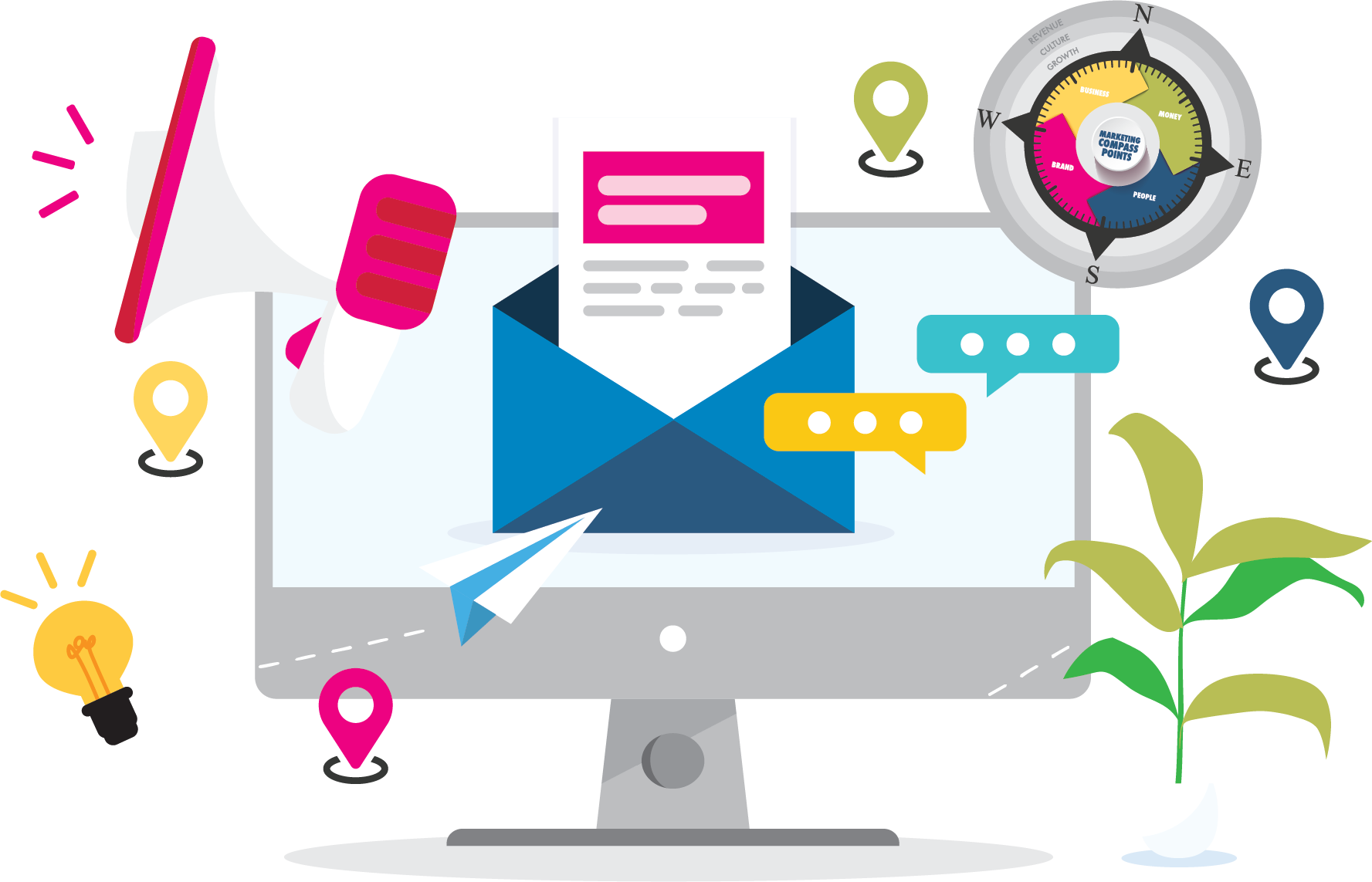 Marketing newsletter from Agency Jen, Jenny marofsky